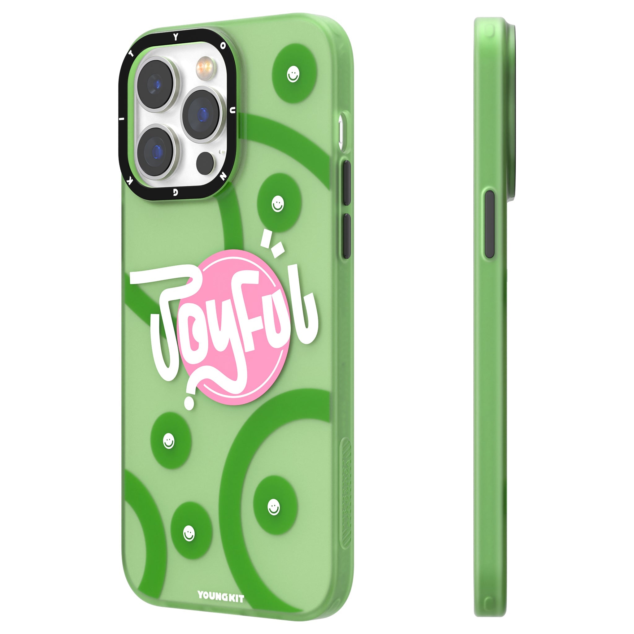 Where Your Wishes Shape a Joyful Life iPhone 12/13/14 Case-Green
