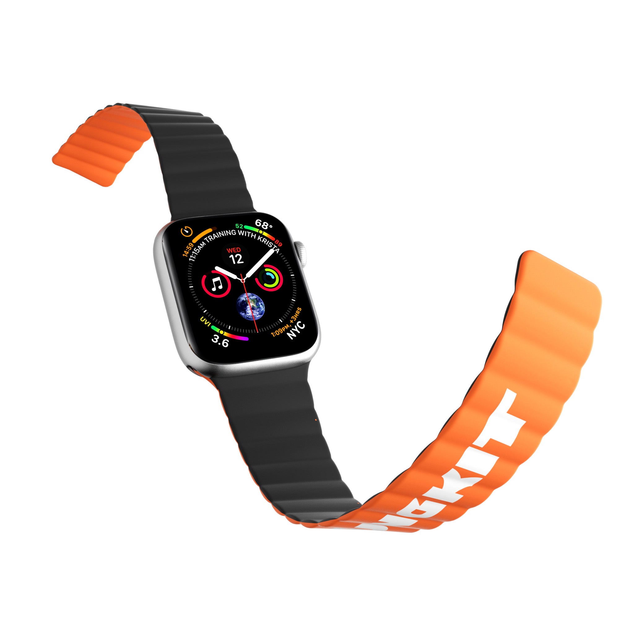 Minimalist Silicone Magnetic Band