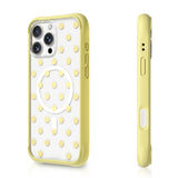 Vanilla Yellow Polka Clear Case