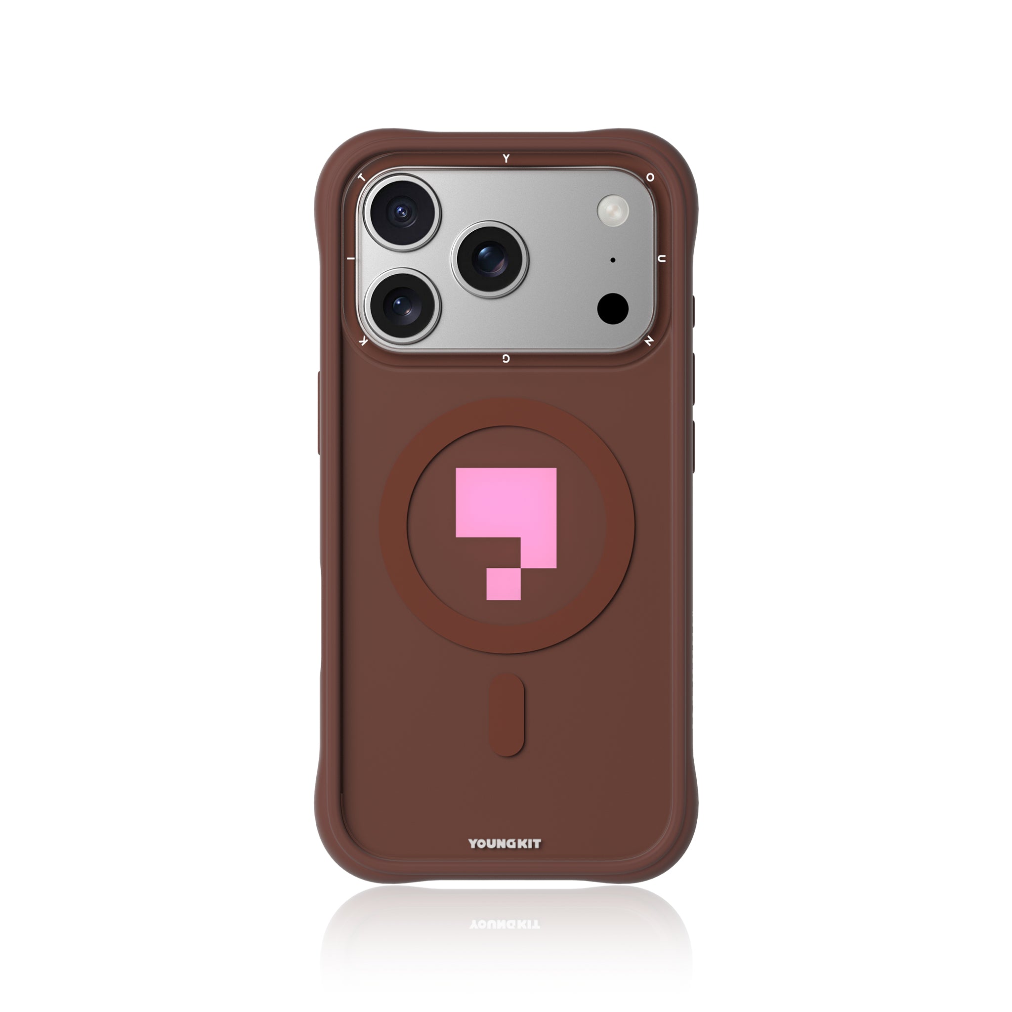 Removable Pixel Comma Silicone Case