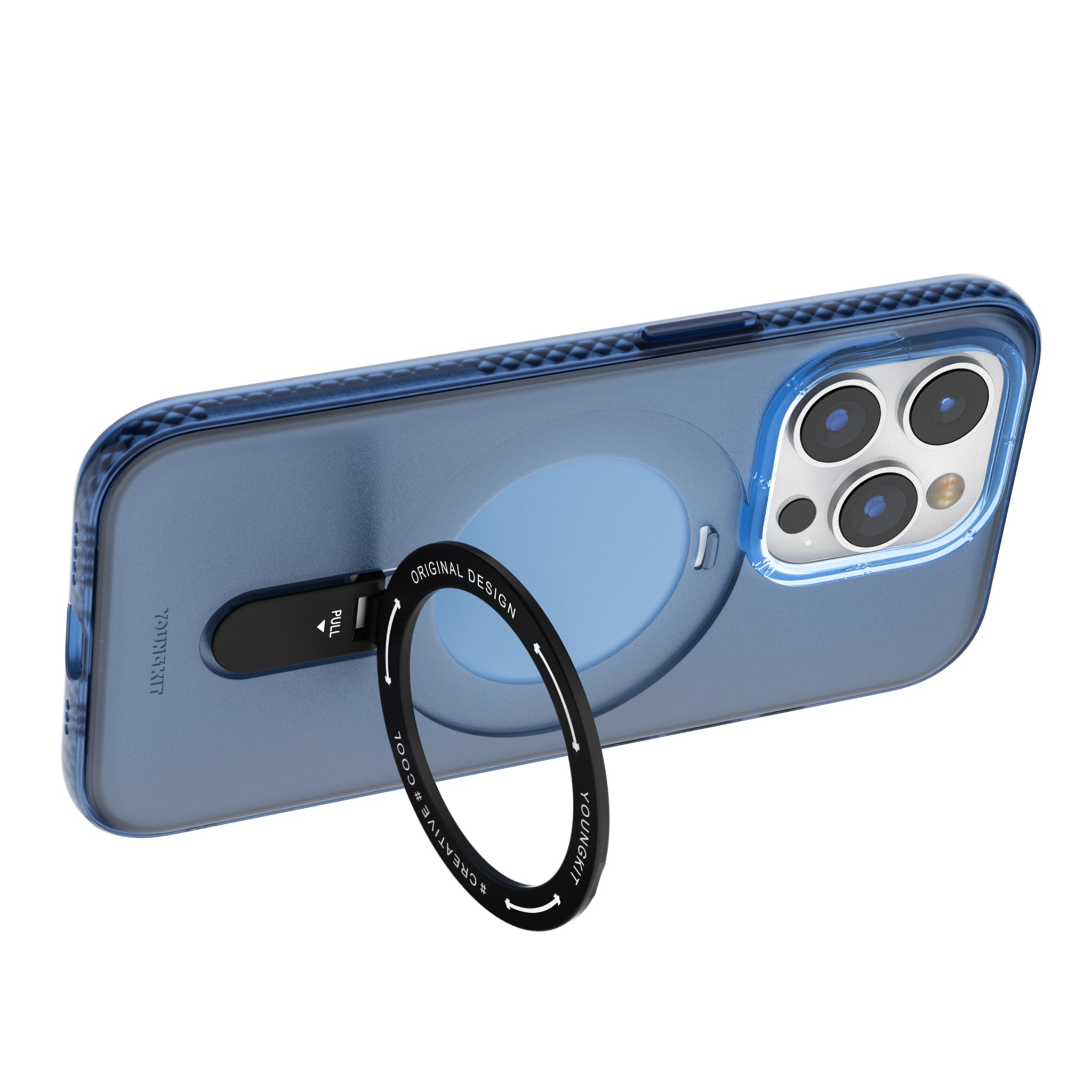 Rock Frosted MagSafe Stand iPhone13/14/15 Case