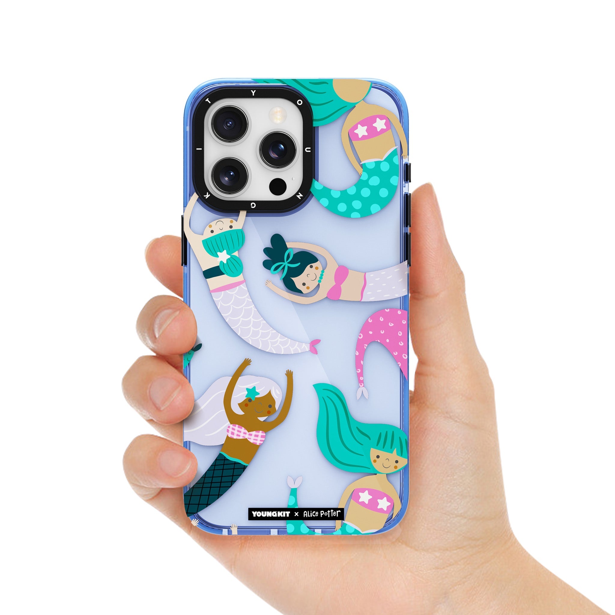 YOUNGKIT X Alice Potter iPhone15 Case-Colorful Zoo
