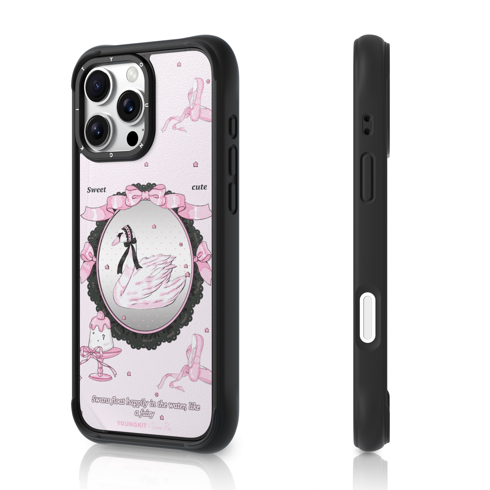 #color_Ballet Swan（Backplate）,Ballet Swan