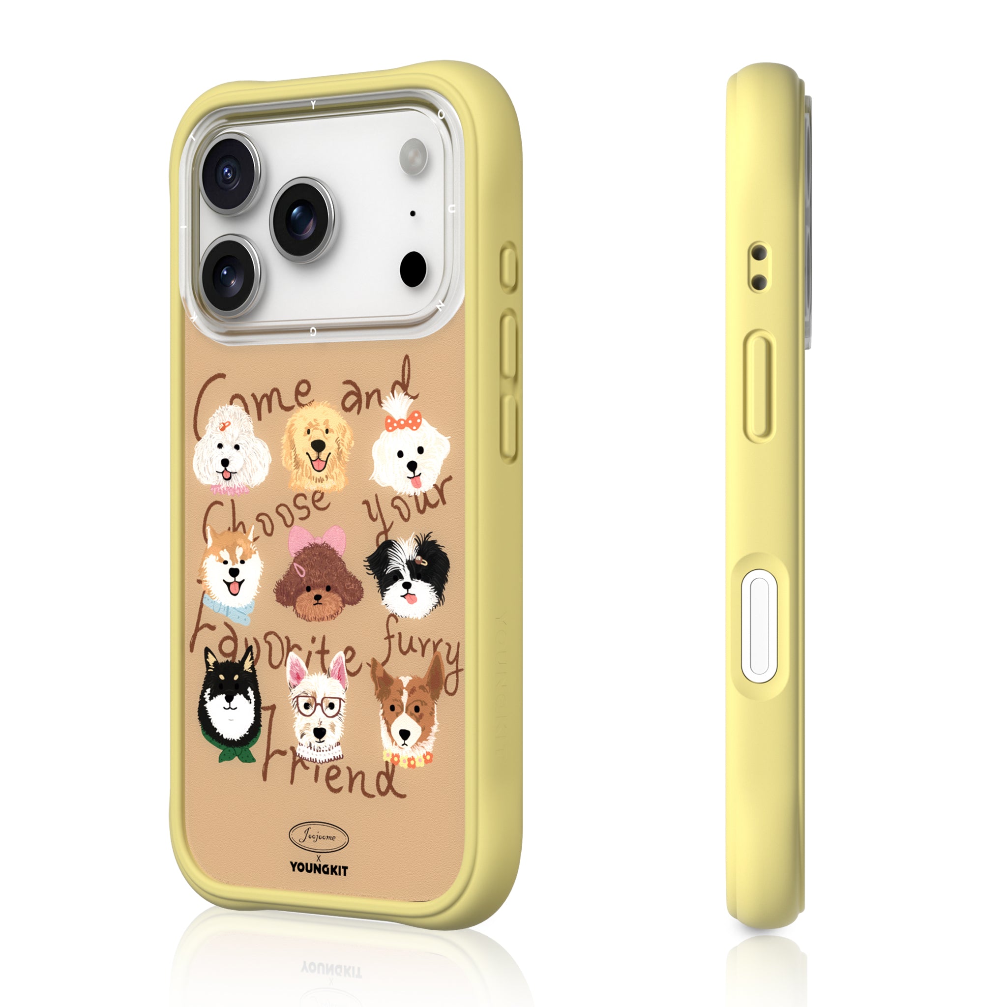 #color_Furry Pals for iPhone 17（Backplate）,Furry Pals for iPhone 17