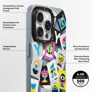 @S.NiNE افتح قفل New Horizons Magsafe iPhone14/15 Case-Eyes 