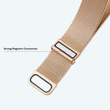 444 Stainless Steel Monolink Magnetic Watch Band