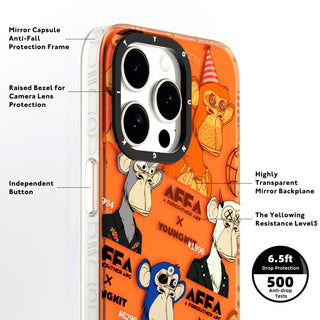 Funny BoredApe(@BAYC) Magsafe iPhone 12/13/14/15 Case