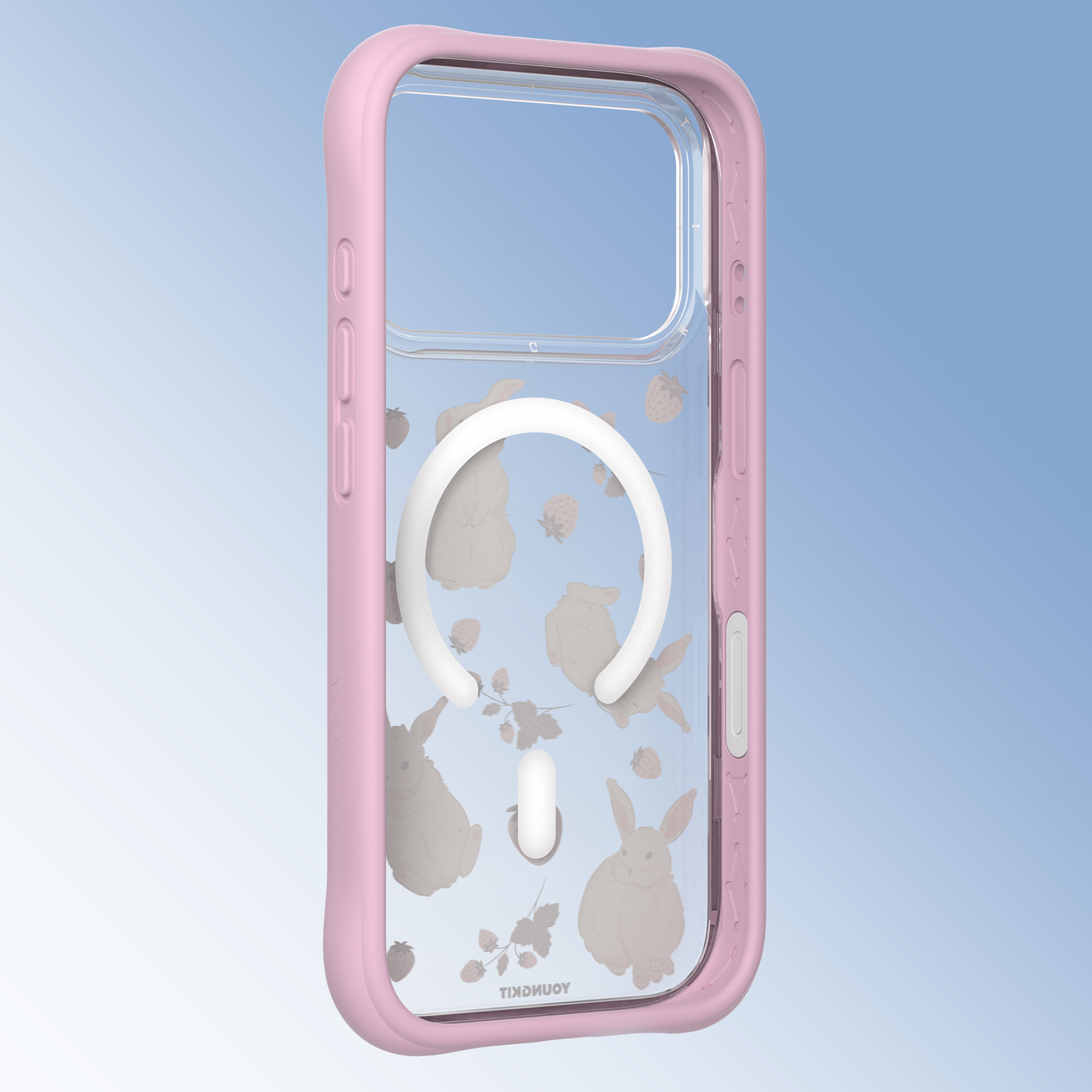 #color_Strawberry Bunny for iPhone 17（Backplate）,Strawberry Bunny for iPhone 17