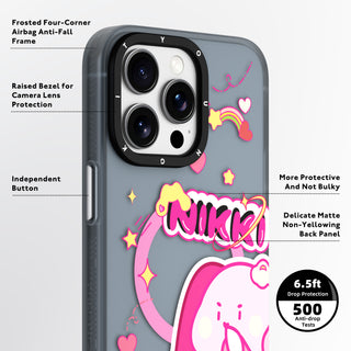 @咕噜肥肥 Pink Rabbit iPhone 14/15 Case