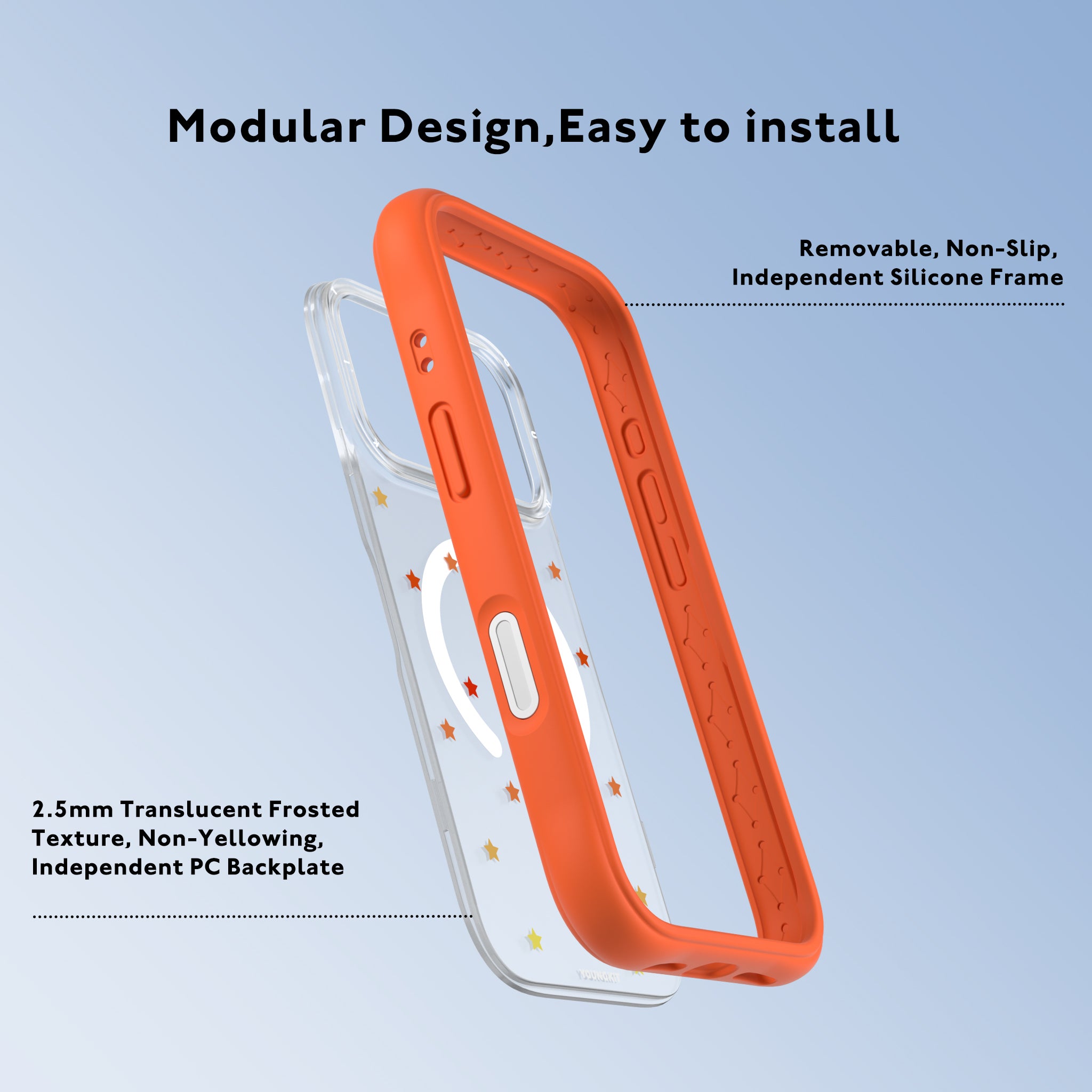 #color_Orange（Backplate）,Orange,Orange for iPhone 17（Backplate）,Orange for iPhone 17