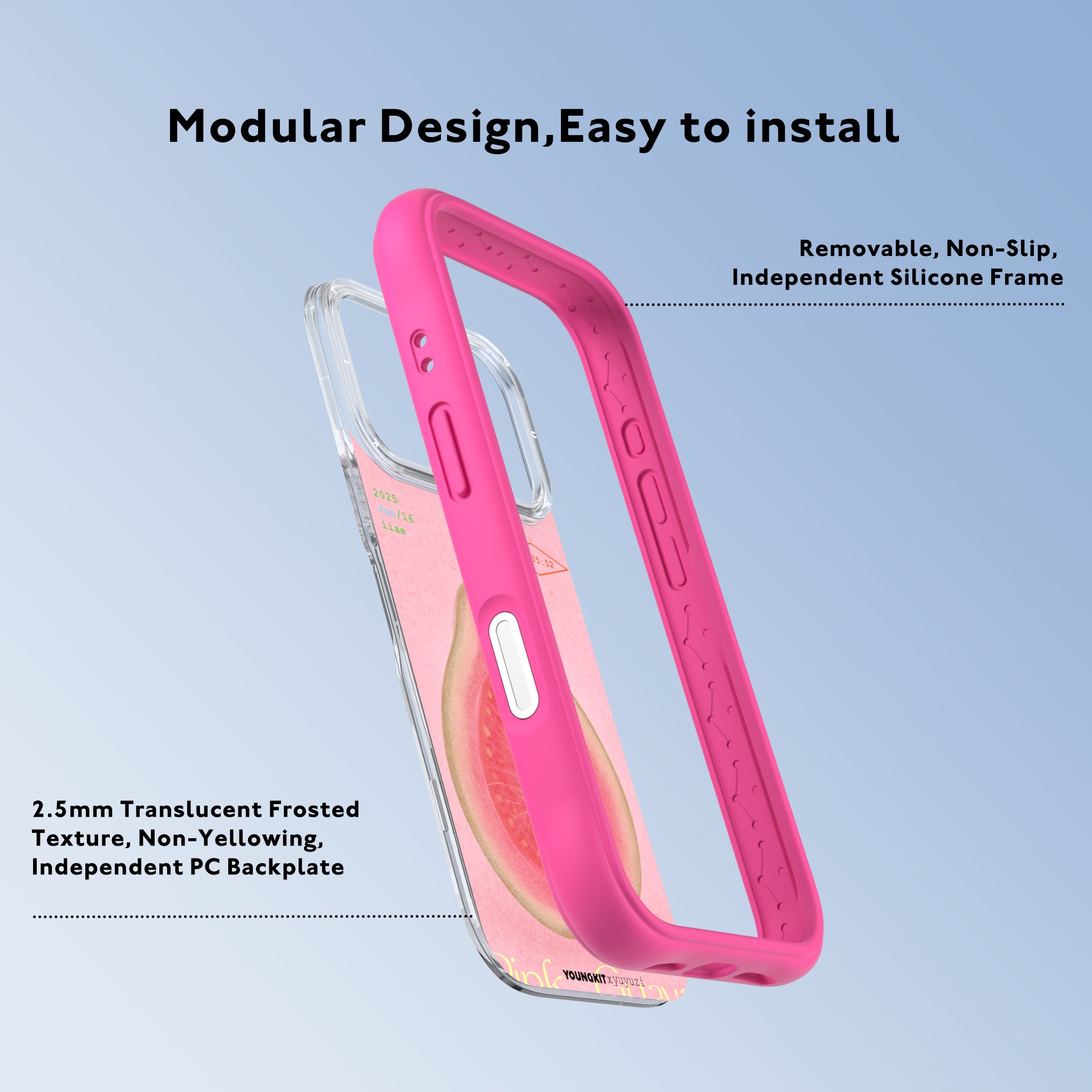 #color_Guava（Backplate）,Guava,Guava for iPhone 17（Backplate）,Guava for iPhone 17