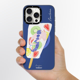 @AkiIshibashi Summer-Themed Magsafe iPhone 13/14/15 Case-Avocado