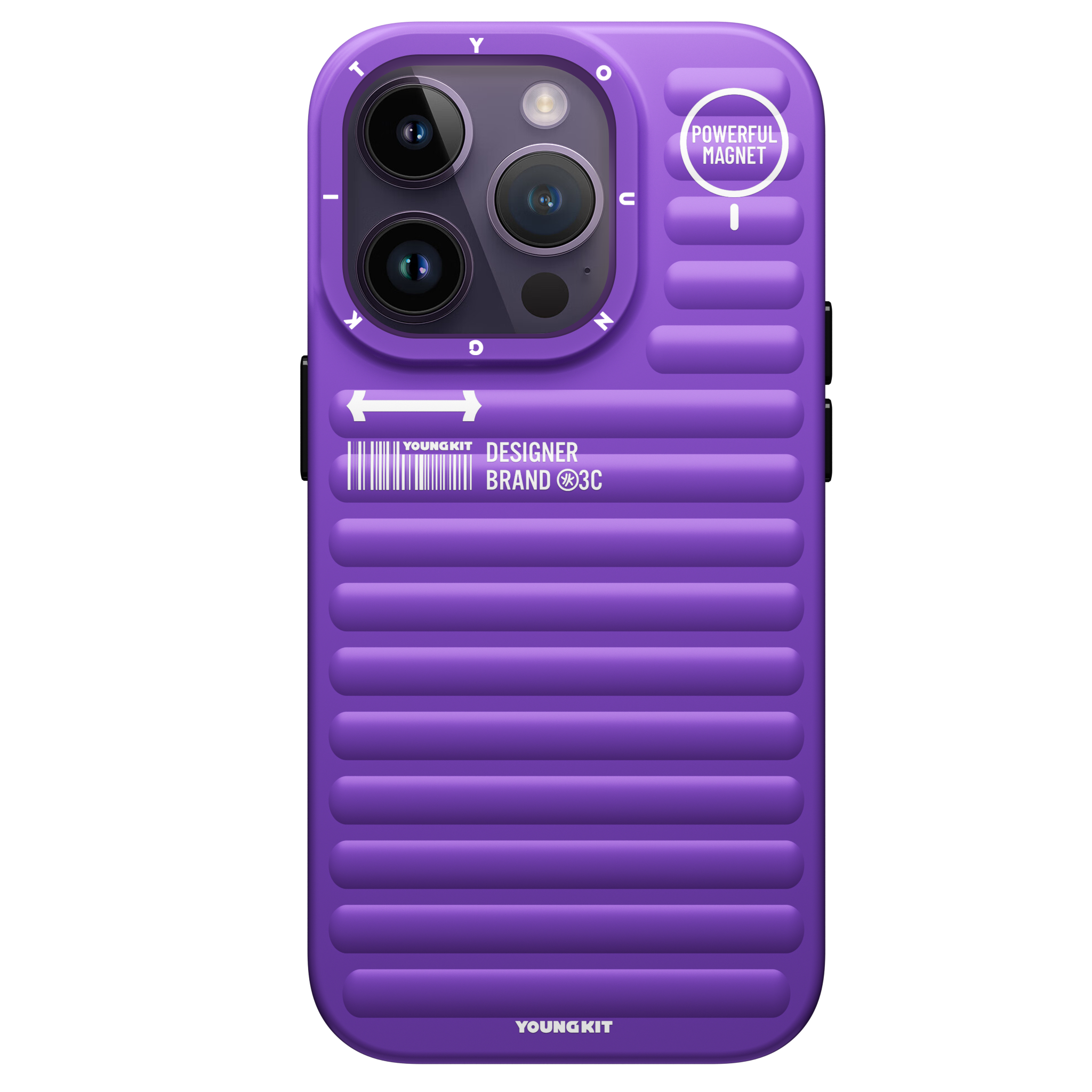 True Color Magsafe iPhone 13/14 Case-Purple
