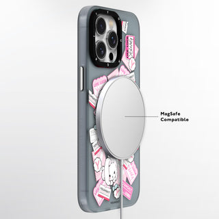 Time Bunny Magsafe iPhone13/14/15 Case-วารสาร