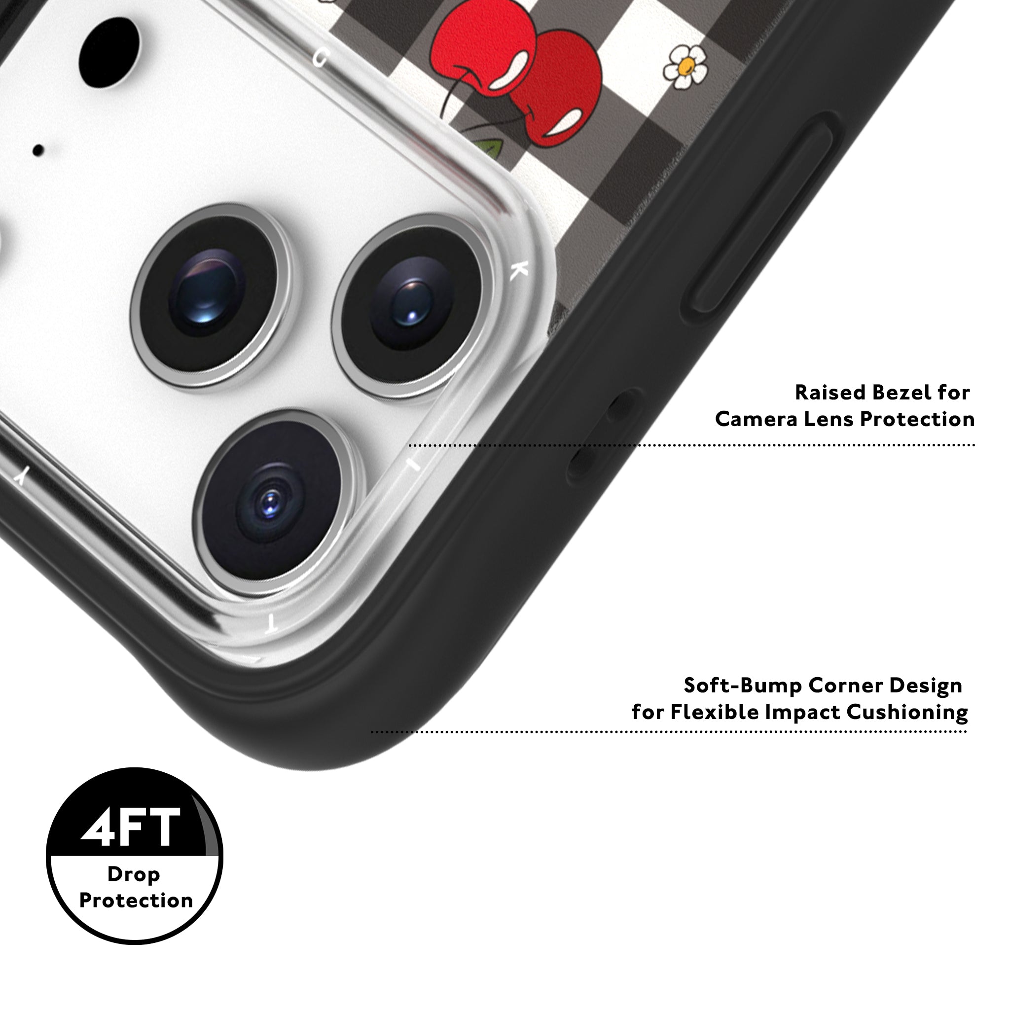 #color_Cherry Gingham for iPhone 17