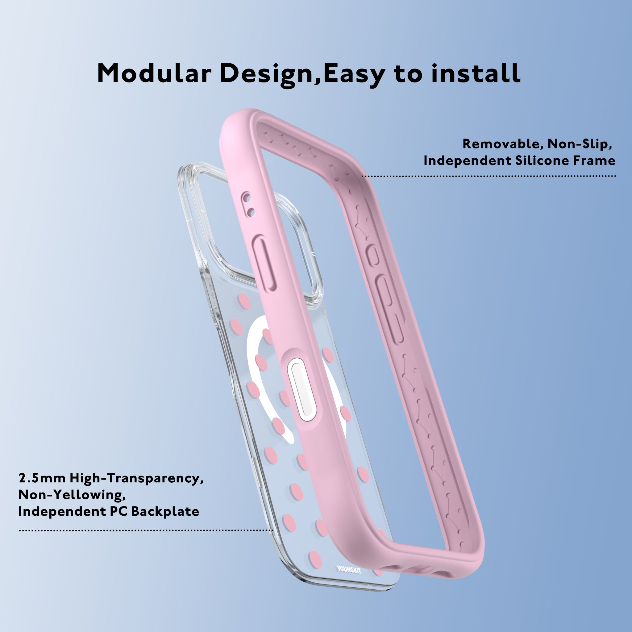 #color_Pink for iPhone 17（Backplate）,Pink for iPhone 17