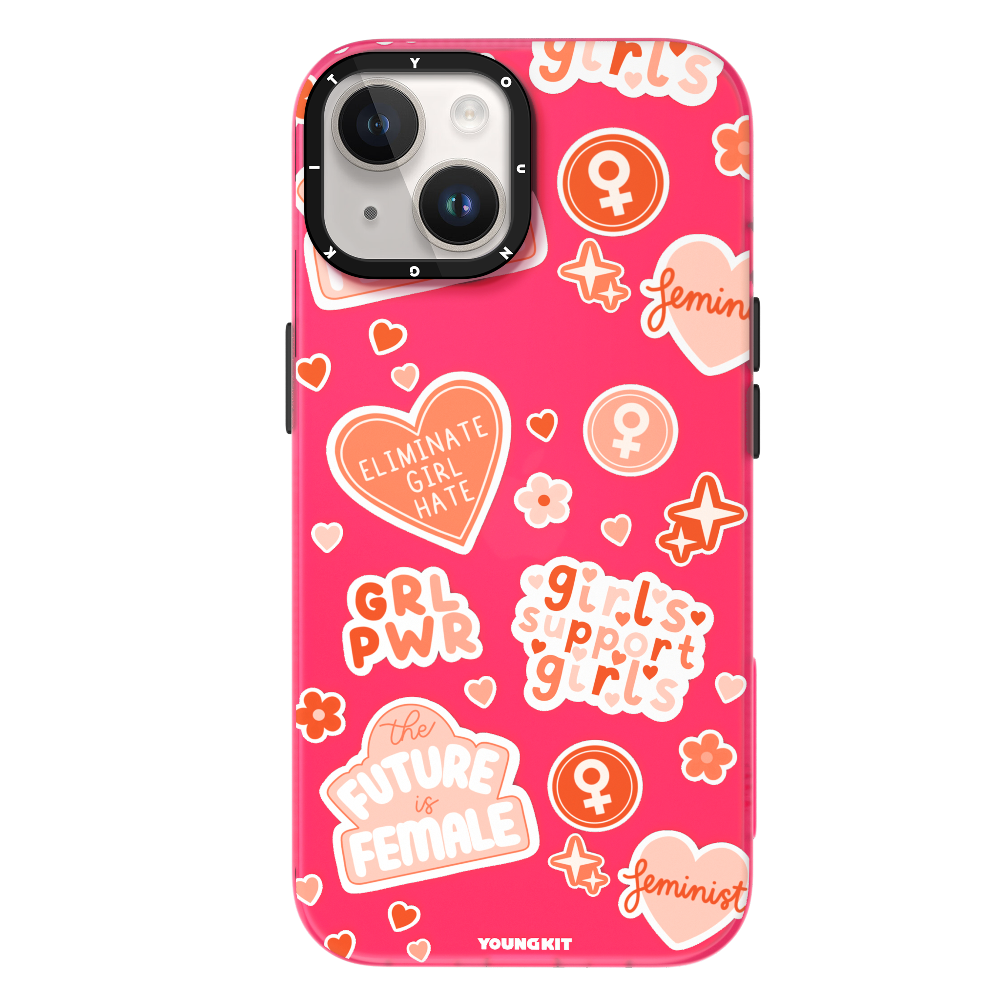 YOUNGKIT X Blushing.ginger iPhone 12/13/14/15 Case