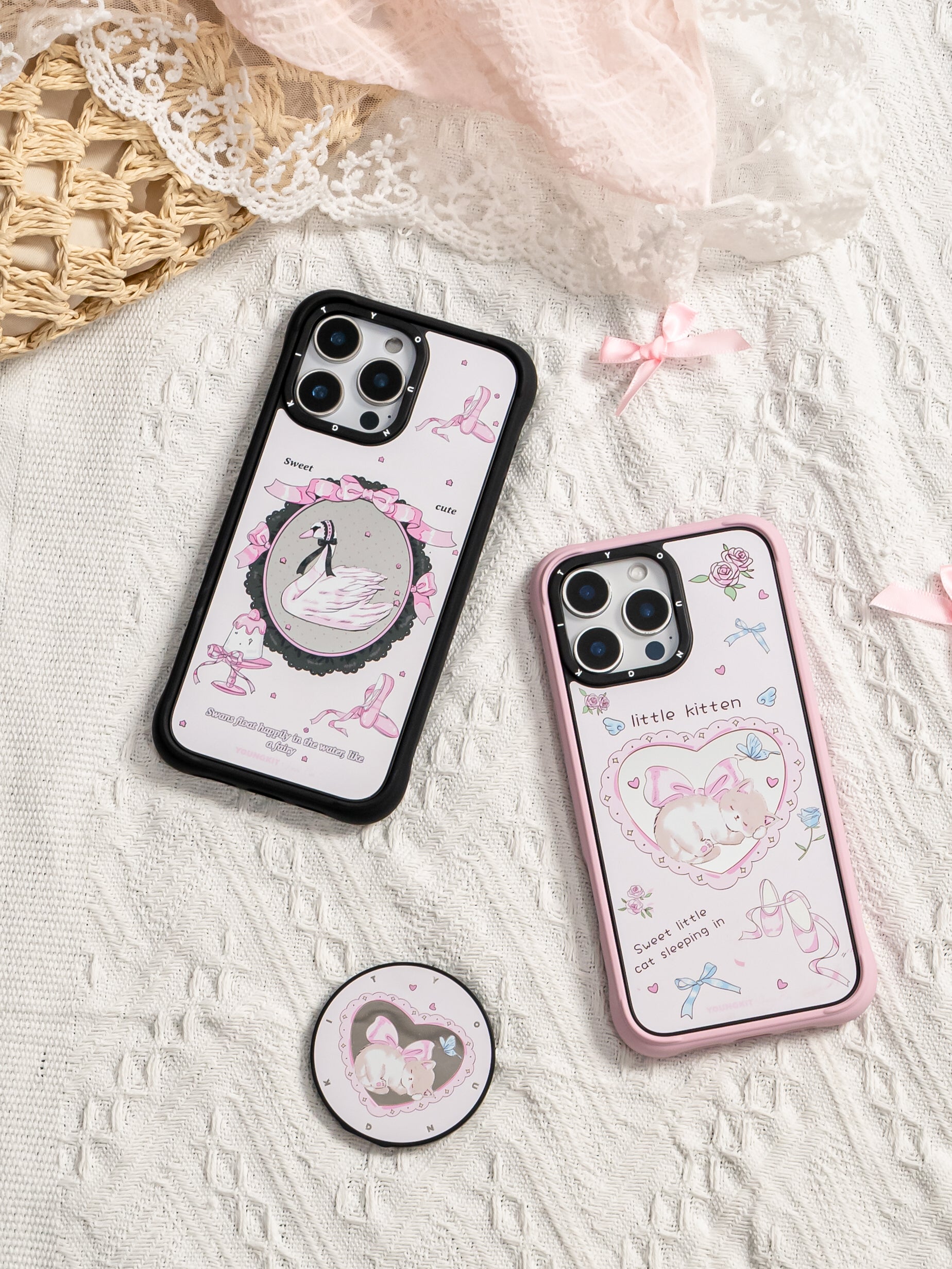 #color_Ballet Swan（Backplate）,Ballet Swan