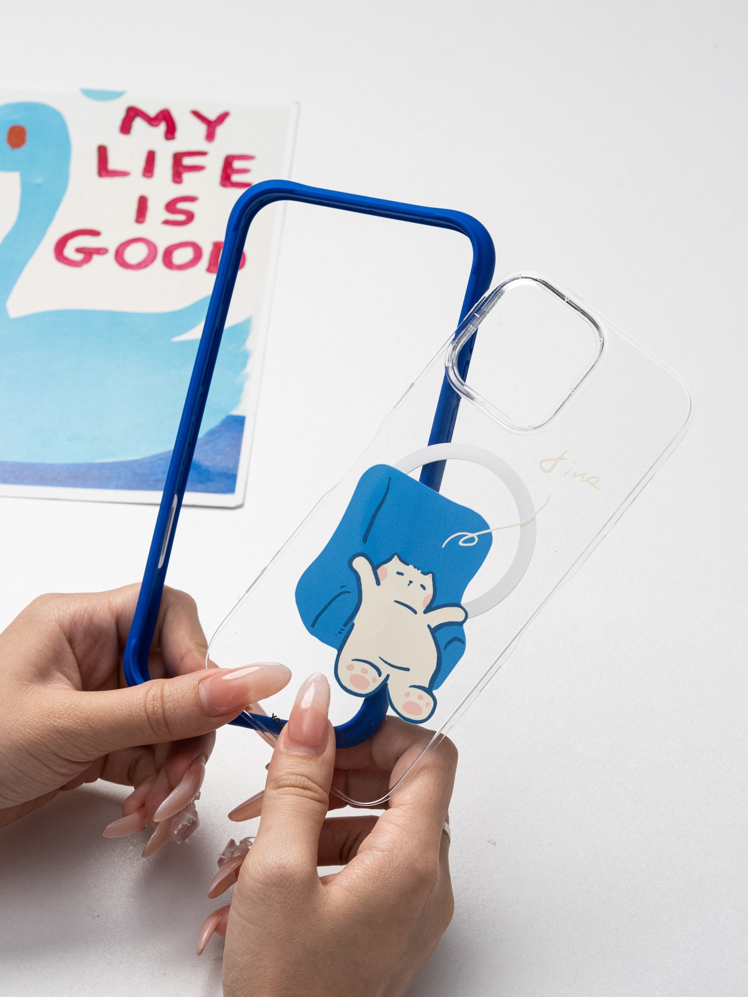 #color_Lazy Cat Day（Backplate）,Lazy Cat Day