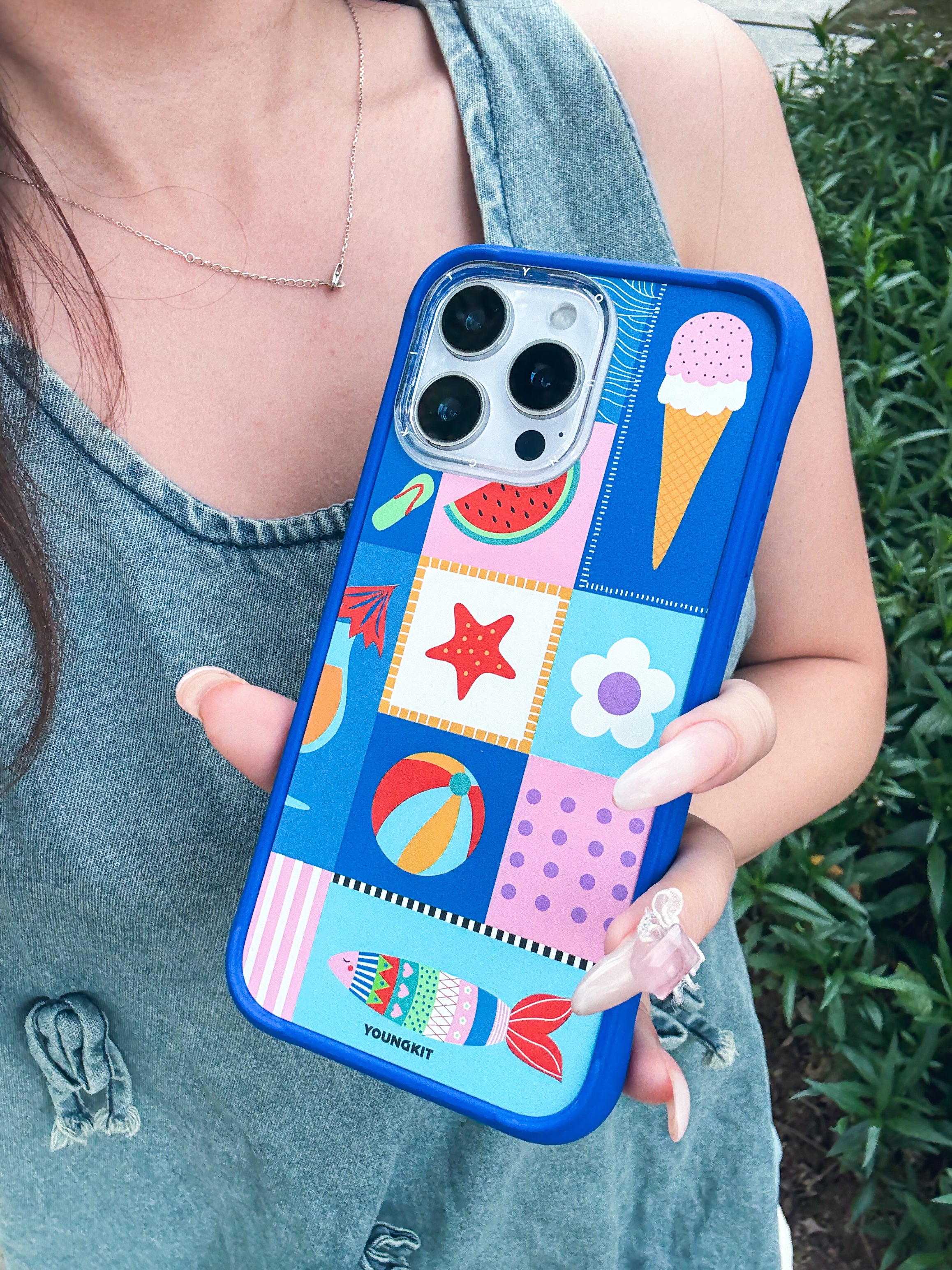 #color_Summer Patchwork（Backplate）,Summer Patchwork