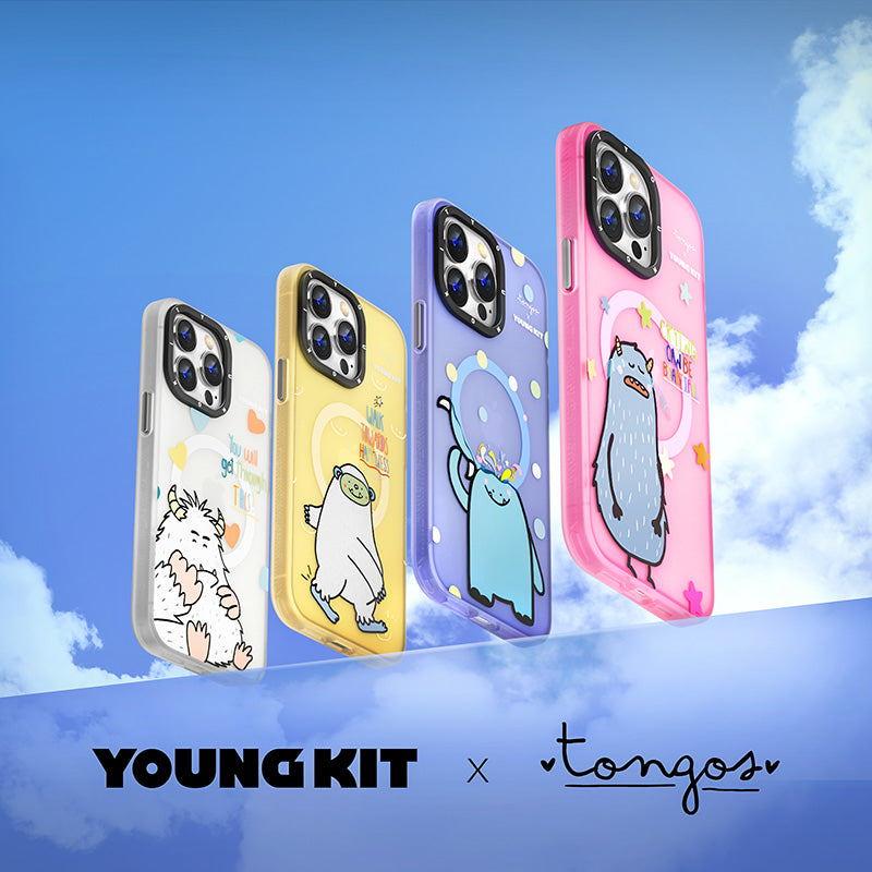 YOUNGKIT X tongos Magsafe iPhone14/15 Case-Yellow