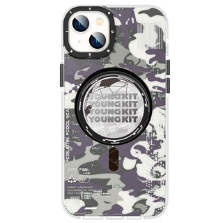 Camouflage Circuit MagSafe iPhone13/14 Case