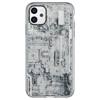 Futuristic Circuit Board Protective iPhone 11 Case