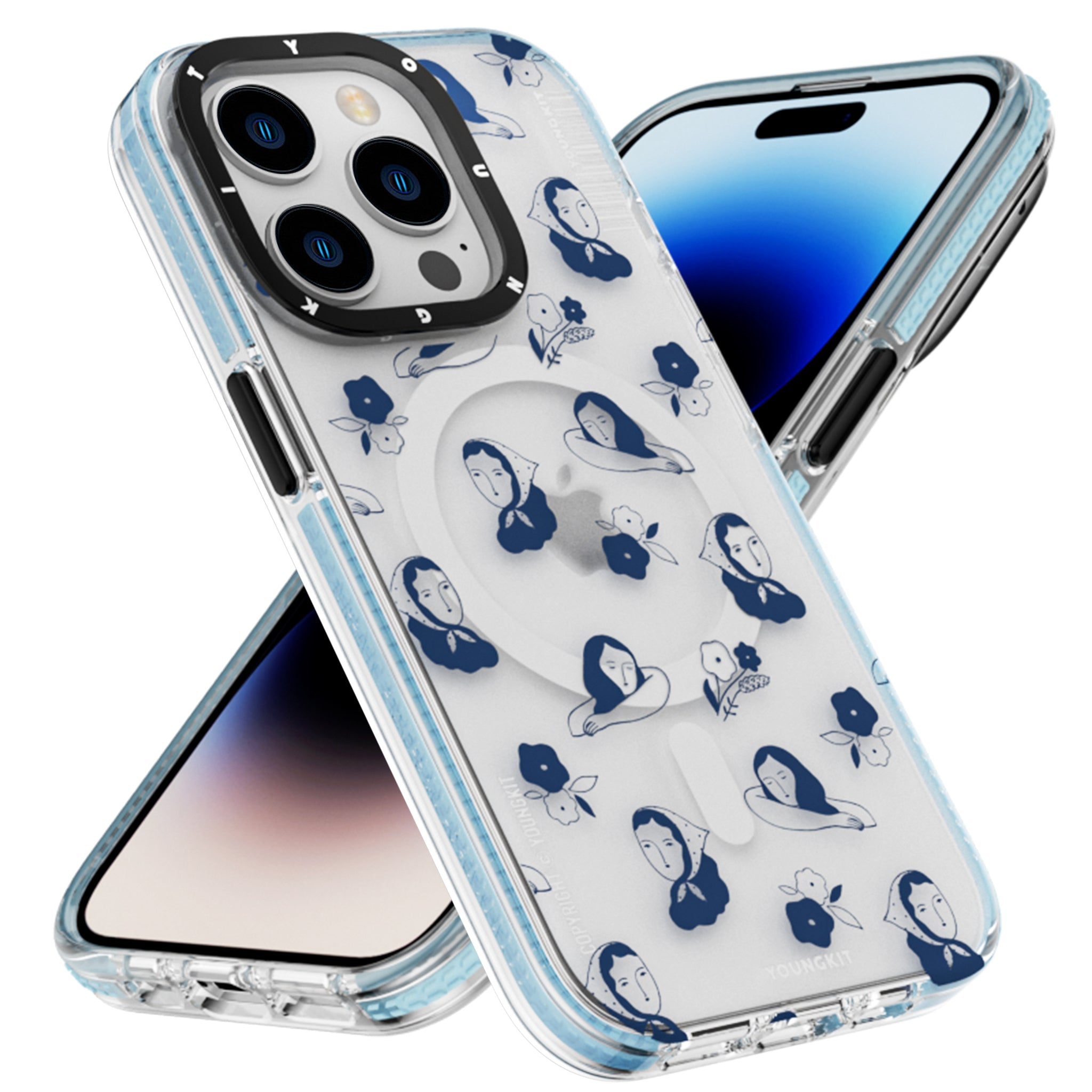 YOUNGKIT X Milka Sukno Frosted iPhone13/14 Case