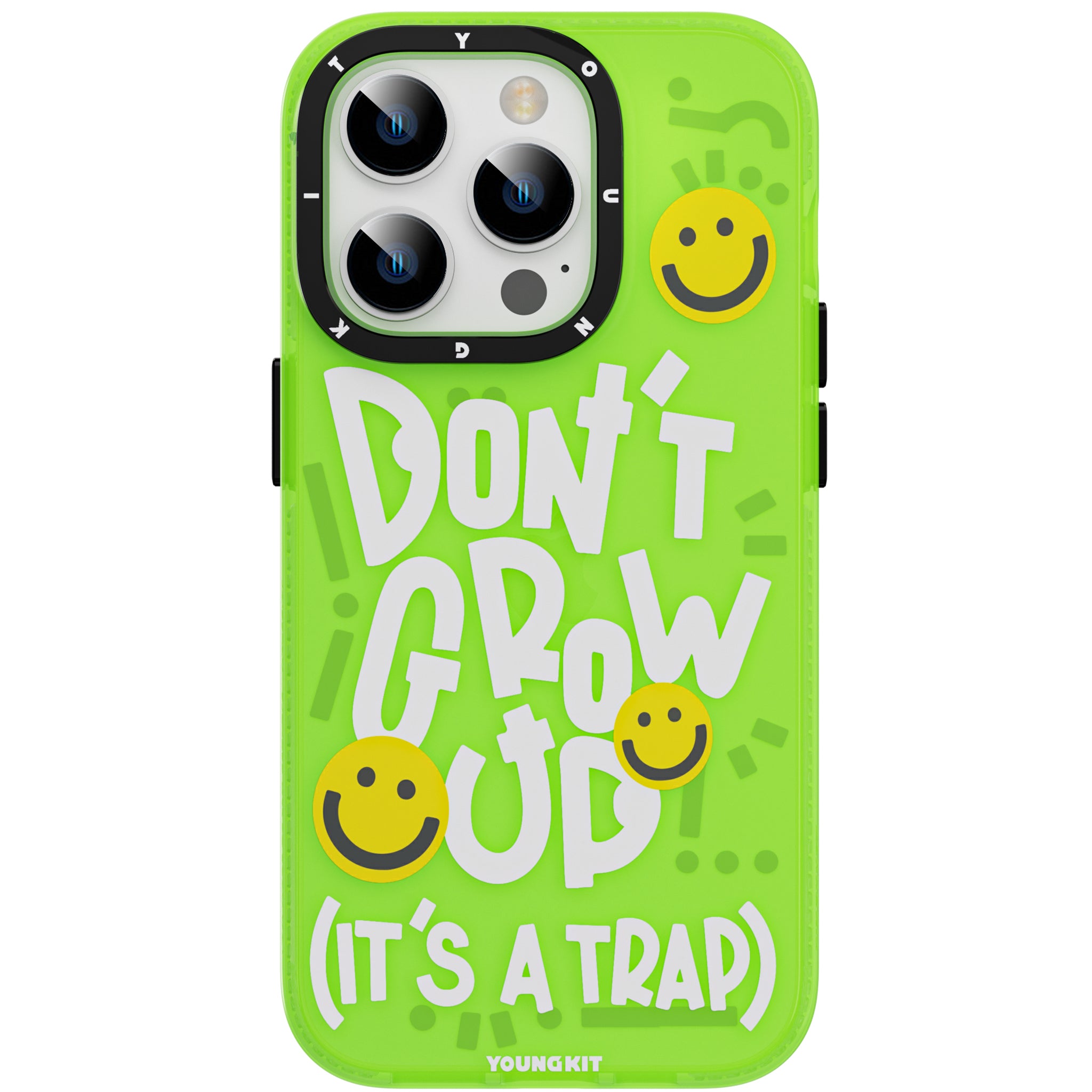 Keeping Happy Mood Glossy iPhone13 14 15 Case Youngkit