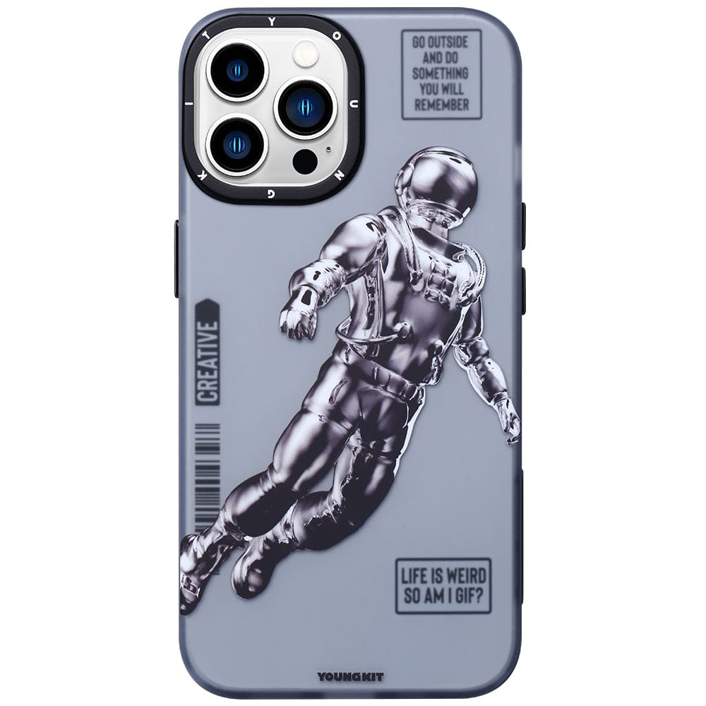 Youngkit Classic Series Hülle für iPhone -Astronaut