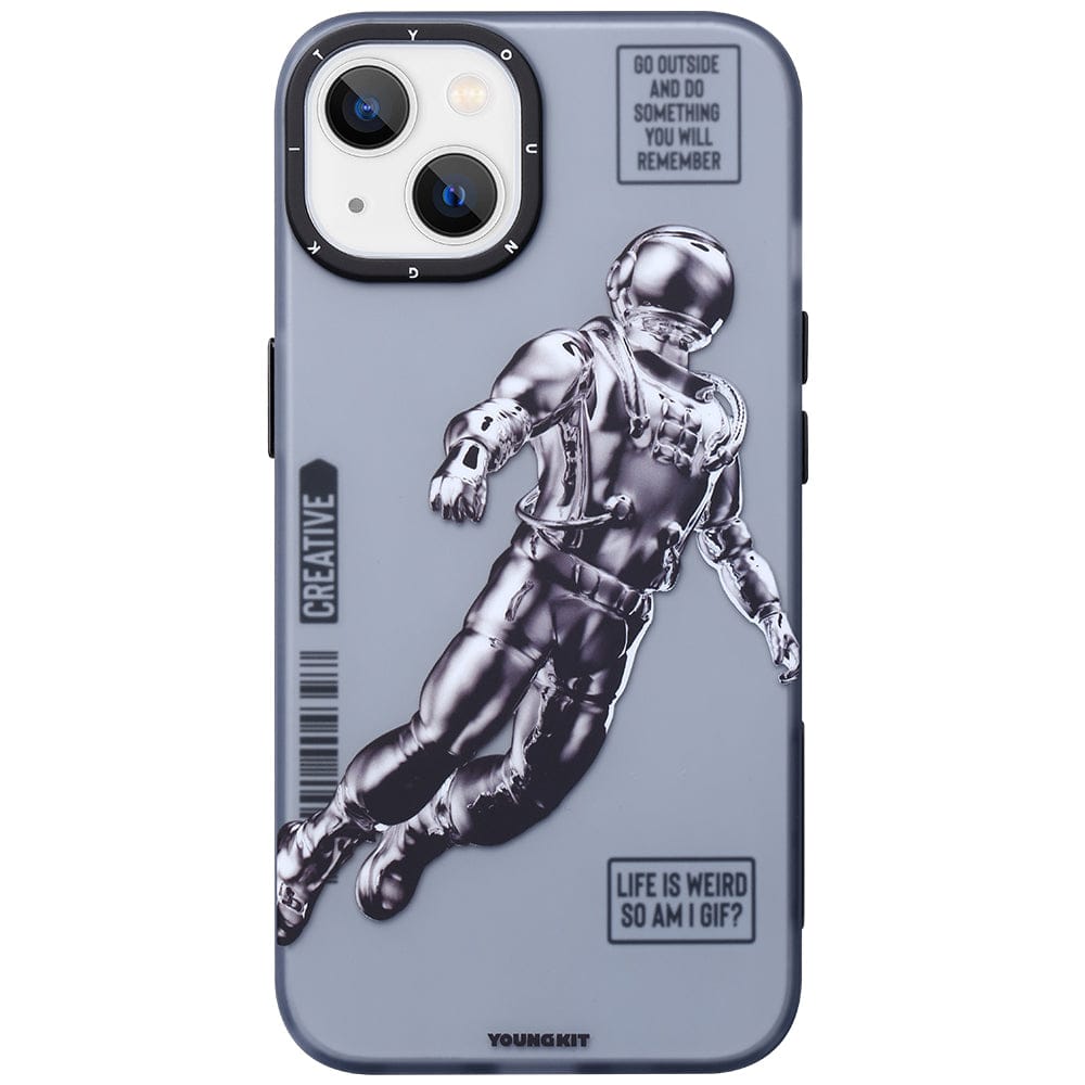Coque Youngkit Classic Series pour iPhone - Astronaute